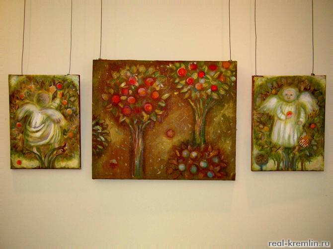 Ермолина Елена «Райский сад» триптих 2007