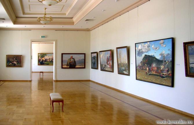 Экспозиция выставочного зала