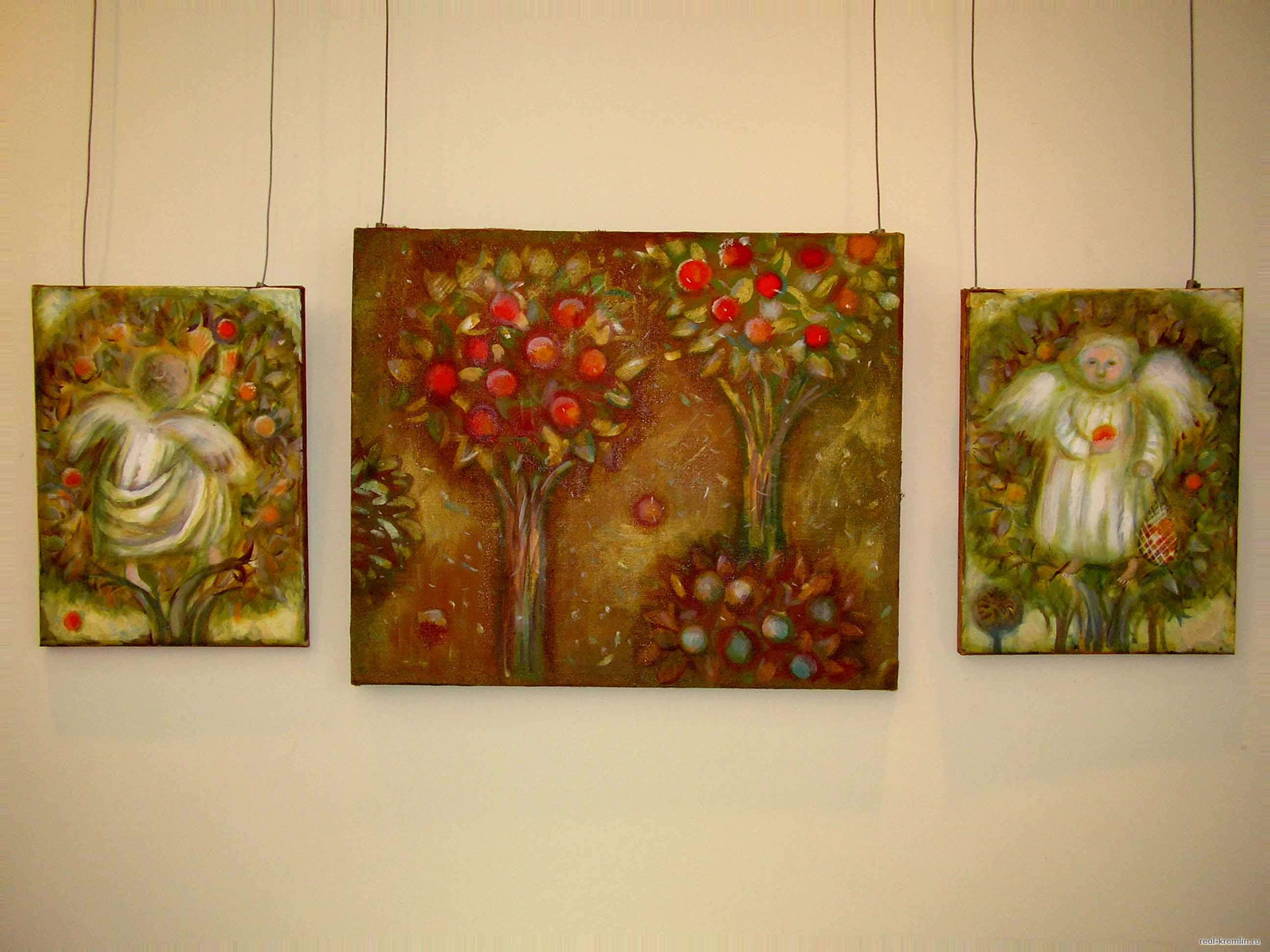 Ермолина Елена «Райский сад» триптих 2007