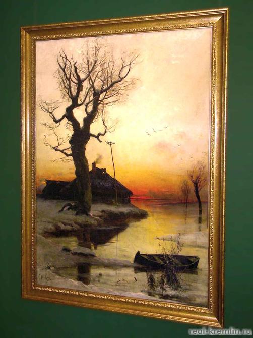 Зимний пейзаж. 1891