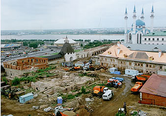 Общий вид Спасо-Преображенского монастыря в начале 21 вв.