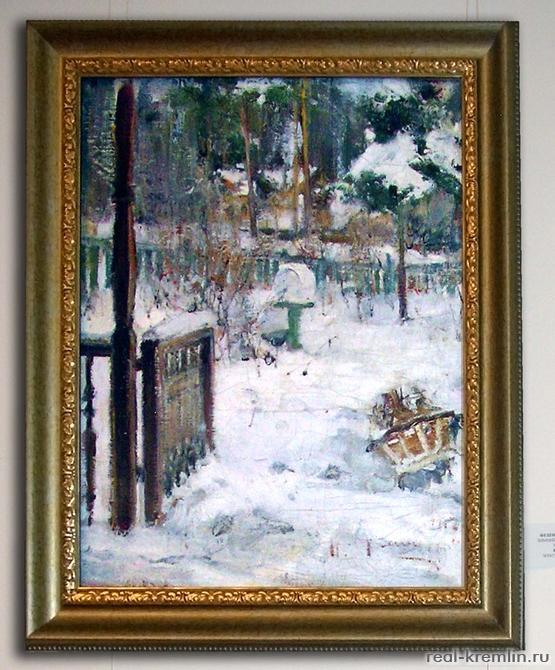 Зимний пейзаж. 1917 (?)