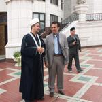 Р. Хайрутдинов и имам-хатыб мечети Кул Шариф Рамиль-хазрат