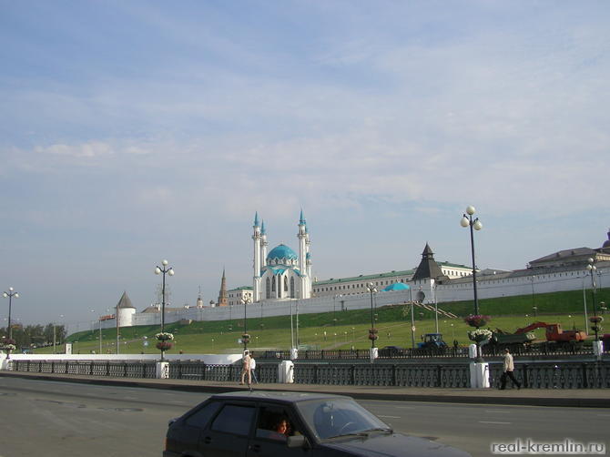 Вид на Казанский Кремль со стороны Булака