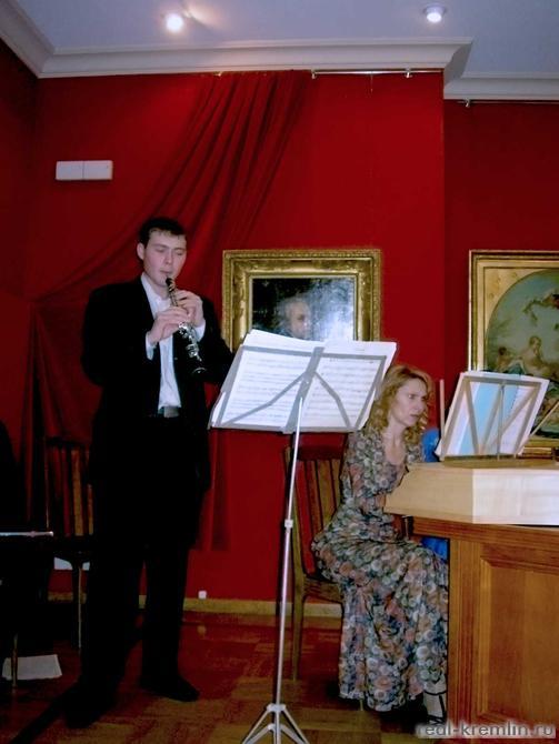 Андрей Шубин (гобой), Елена Бурундуковская (клавесин)