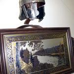 Шлем знатного воина Казанского ханства 15-16 вв. 2008 /Гравюра на стали