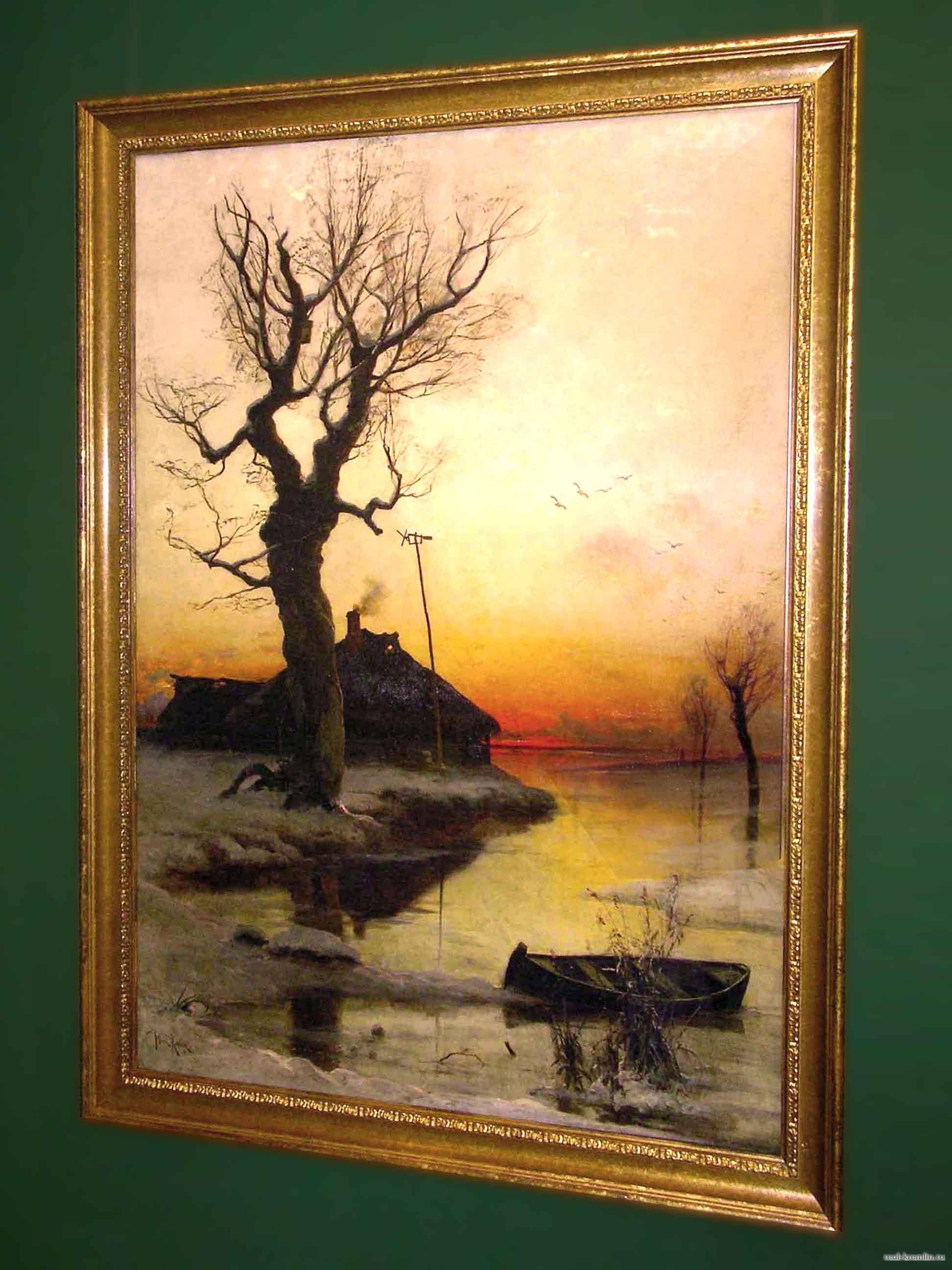 Зимний пейзаж. 1891
