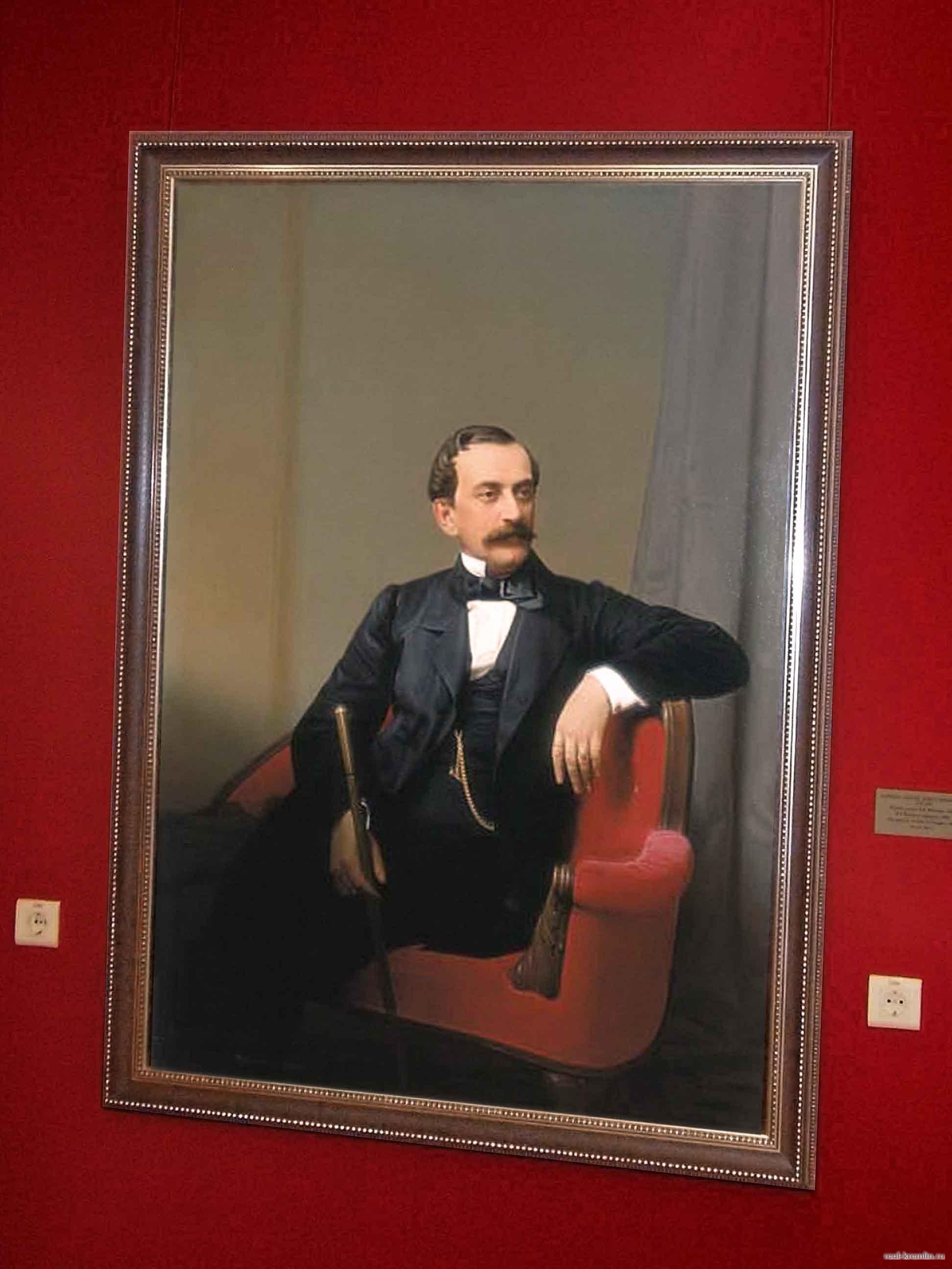 Князь н б юсупов. Портрет Юсупова 1868.