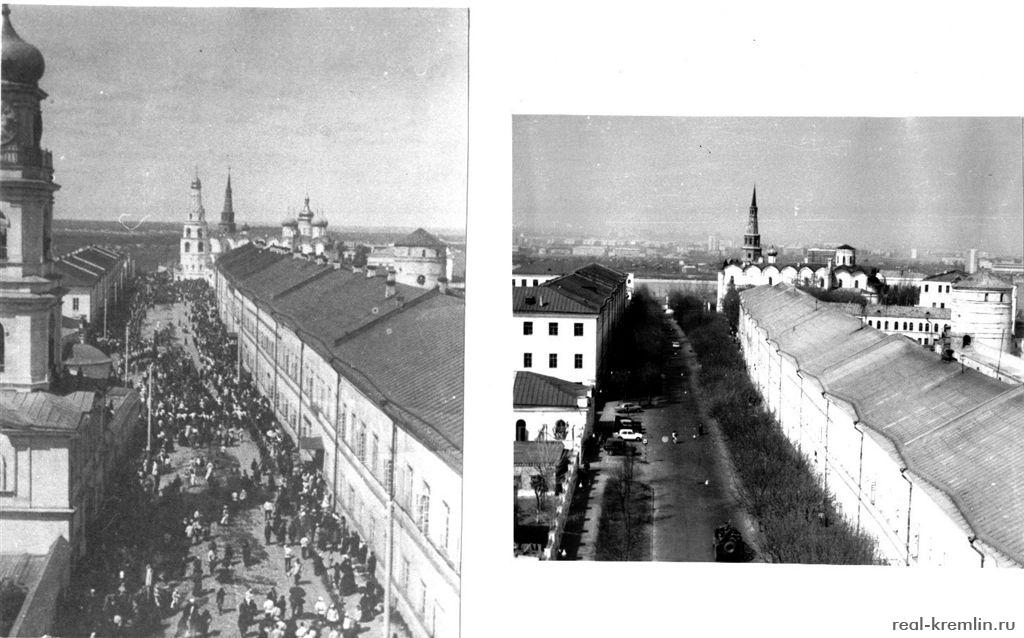 Вид на Казанский Кремль со Спасской башни