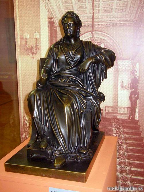 Модель статуи Екатерины II для конференц-зала Академии художеств. 1831