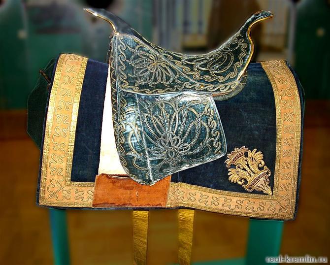 Седло, подаренное императору Николаю I султаном Махмудом II